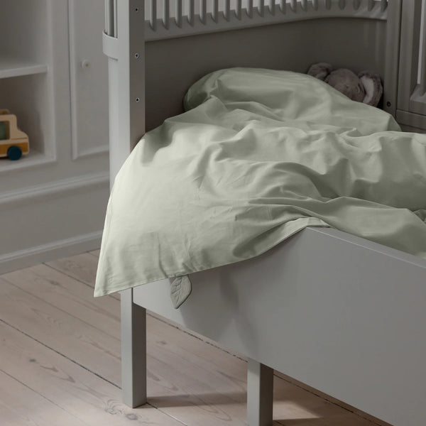 Percale bed linen Mist Green