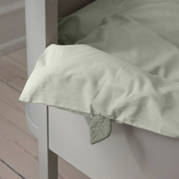Percale bed linen Mist Green