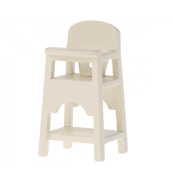 High chair mouse off white 