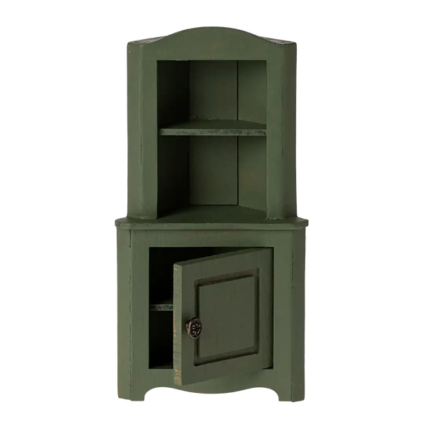 Corner Cabinet Mouse Dark Green 