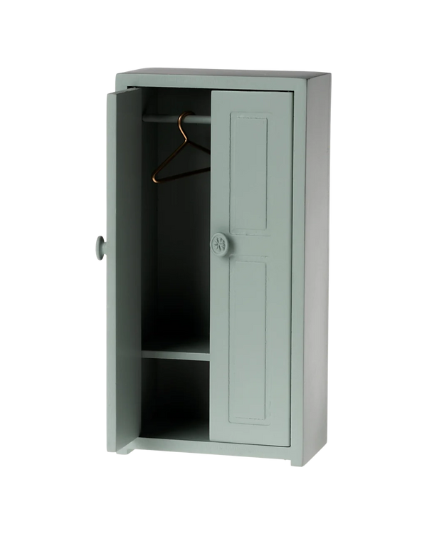 Armoire en bois Souris Soft Bleu 