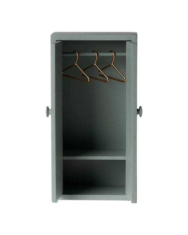 Armoire en bois Souris Soft Bleu 