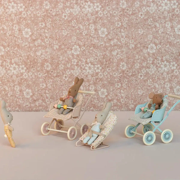 Kinderwagen Babymaus Blau