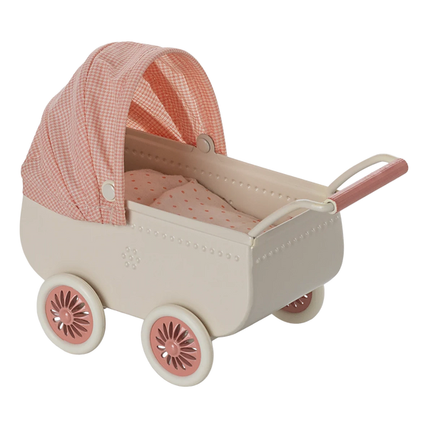 Kinderwagen Maus Koralle