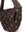 Studio Noos Puffy Cross Body Bag Brown Hearts quer umgehängt getragen