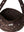 Studio Noos Puffy Cross Body Bag Brown Hearts – Rückansicht