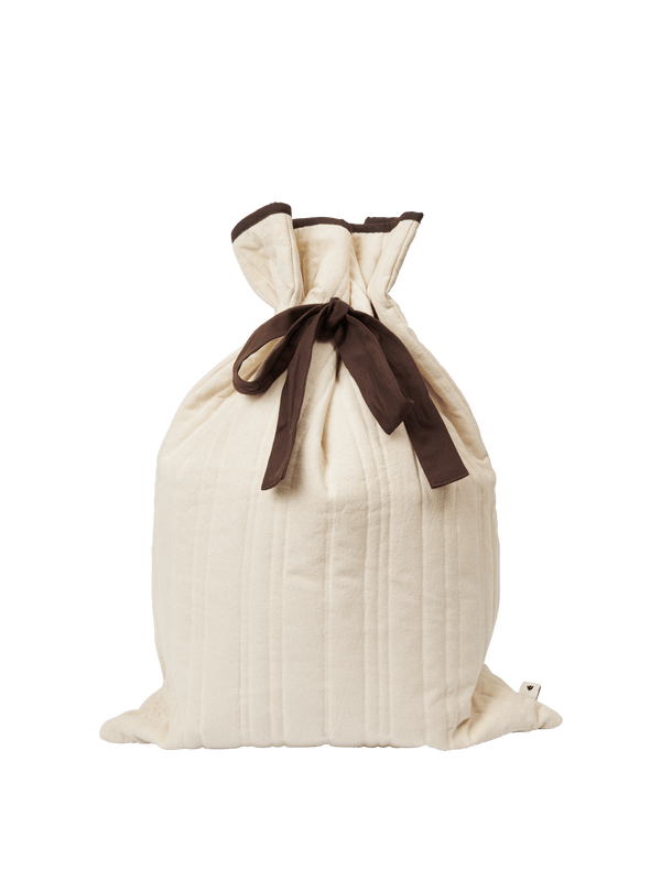 Vari Quilted Cotton Sack Natural
