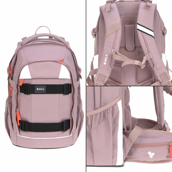 School Backpack BOLD Origin Mauve
