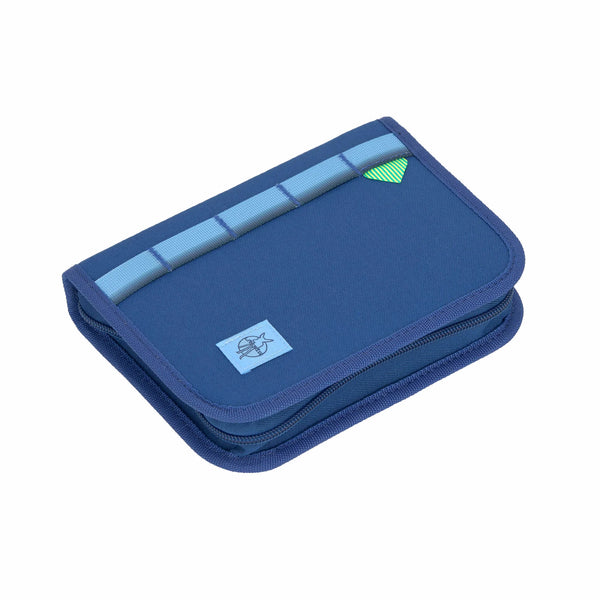 School Bag Set Slim 7-piece Unique Dark Blue