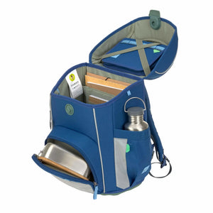 School Bag Set Slim 7-piece Unique Dark Blue
