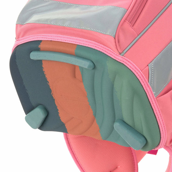 School Bag Set Slim 7-piece Unique Pink