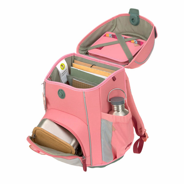 School Bag Set Slim 7-piece Unique Pink