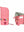 School Bag Set Slim 7-piece Unique Pink