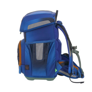 Lässig Schulthek Set Light Space Blau – Seitenansicht