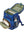 Satchel Set Light 6-piece Unique Space Blue