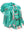 School Bag Set Light 6-piece Unique Seashell Turquoise