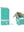 School Bag Set Light 6-piece Unique Seashell Turquoise