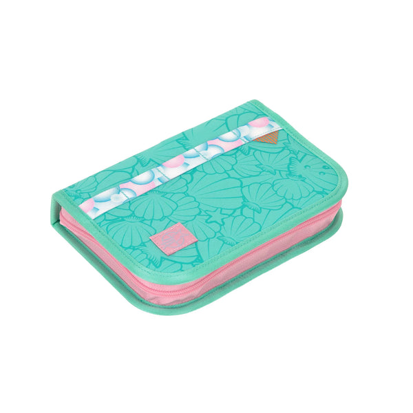 School Bag Set Light 6-piece Unique Seashell Turquoise