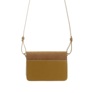 Rückseite der Schultertasche Costa Green von Sticky Sis Club
