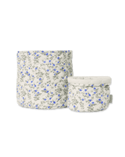 Satin Quilted Storage Basket Danty