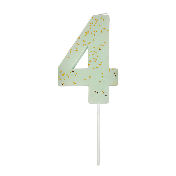 Colorful Number Candle