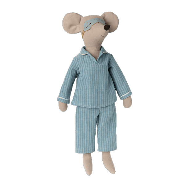 Maileg Maxi Maus Papa im Schlafanzug | Puppen, Spielkombinationen & Spielzeugfiguren | Beluga Kids
