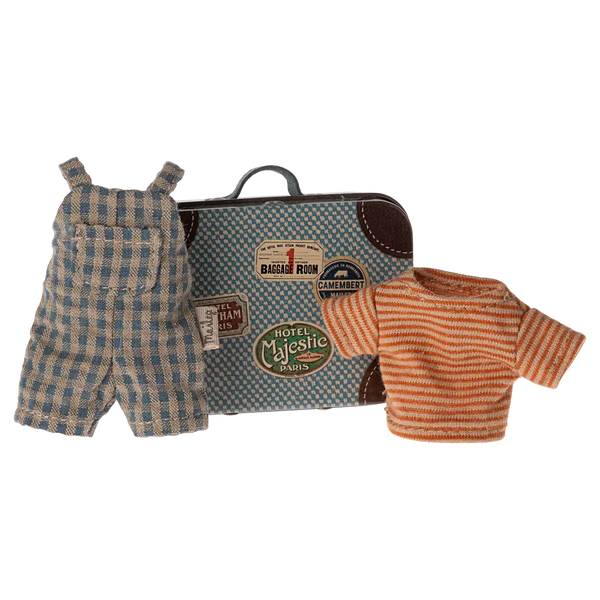 Salopette &amp; chemise dans la valise Big Brother Mouse 