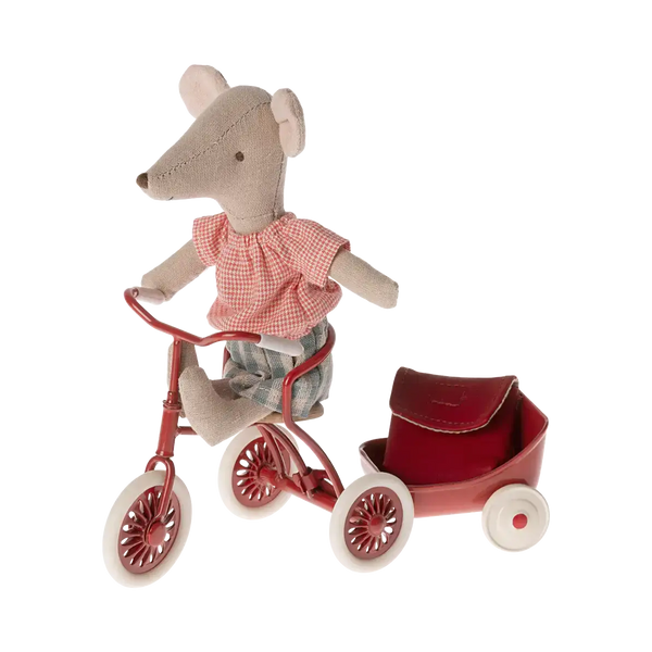 Tricycle Mouse Big Sister Red 