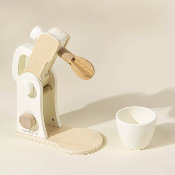 Robot culinaire et accessoires en bois