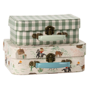 Set of 2 suitcases pony / check 