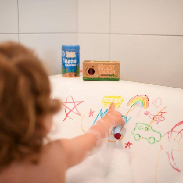 Crayons de couleur pour le bain Honeysticks