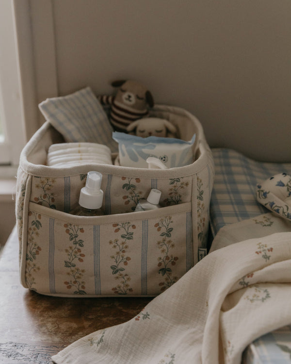Diaper Basket Strawberry Garland