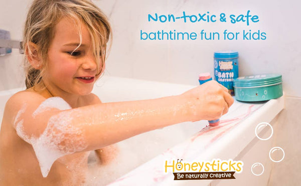 Crayons de couleur pour le bain Honeysticks