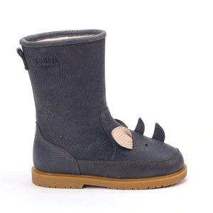 Gummi-Aussensohle der Donsje Wadudu Rhino Winterstiefel