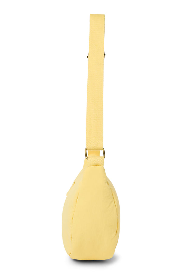 Textured Puffy Belt Bag for Adults Butter Yellow