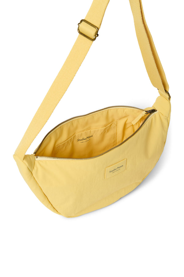 Textured Puffy Belt Bag for Adults Butter Yellow