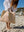 Poplin Striped Beach Bag Butter Yellow