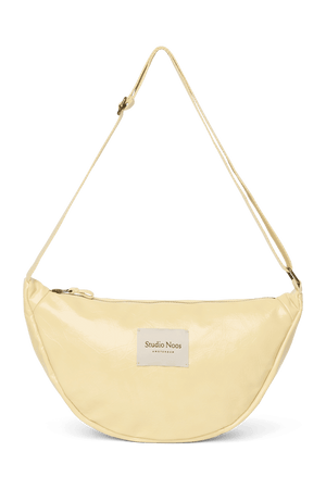 Studio Noos Gürteltasche für Erwachsene aus veganem Leder in Butter Yellow