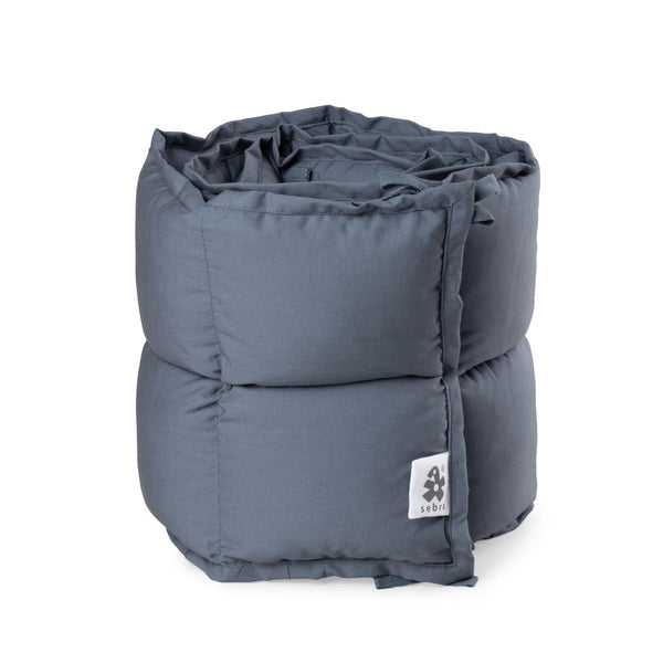 Kapok bed bumper Forest Lake Blue (180 cm)