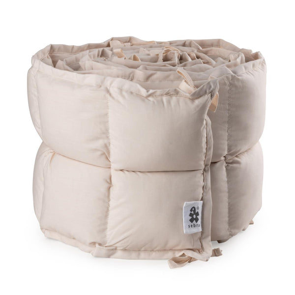 Kapok bed bumper Birchbark Rose (360 cm)