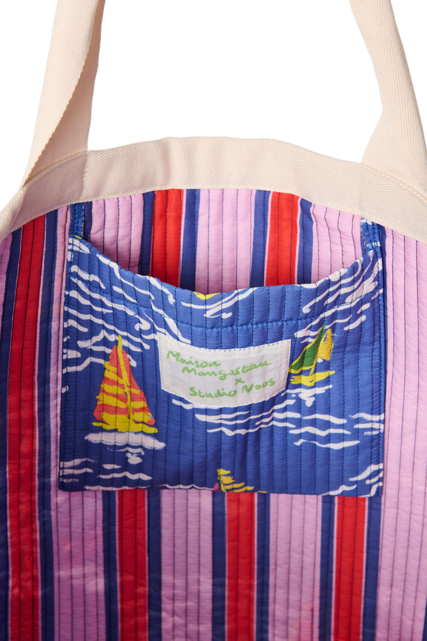 Maison Mangostan x Studio Noos Strandtasche Barcos