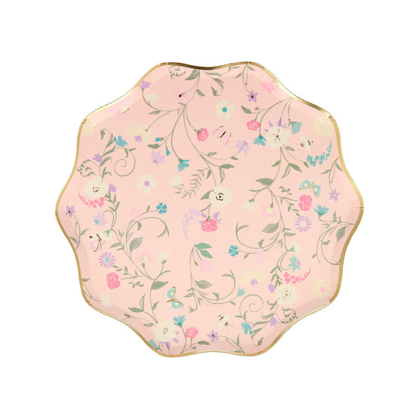 Party plates Ladurée Floral (8x)