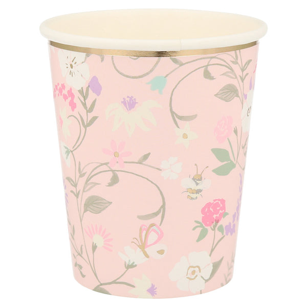 Ladurée Floral Party Cups (8-pack)