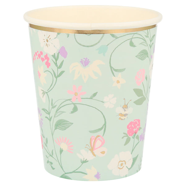 Ladurée Floral Party Cups (8-pack)