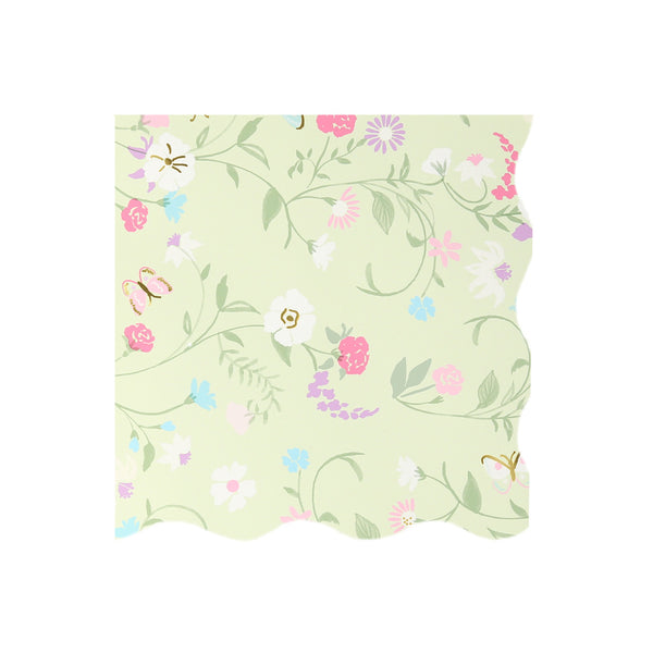 Ladurée Floral Napkins (16 pcs)