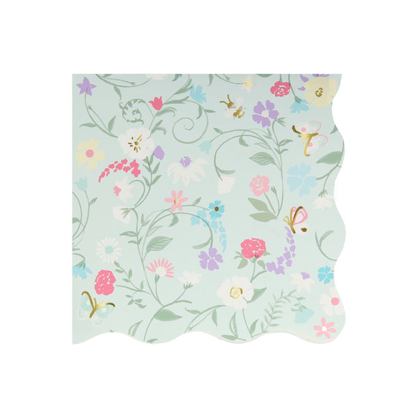 Ladurée Floral Napkins (16 pcs)