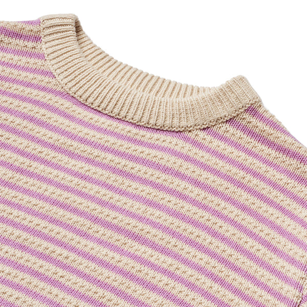 Knitted sweater Chris Iris Stripe