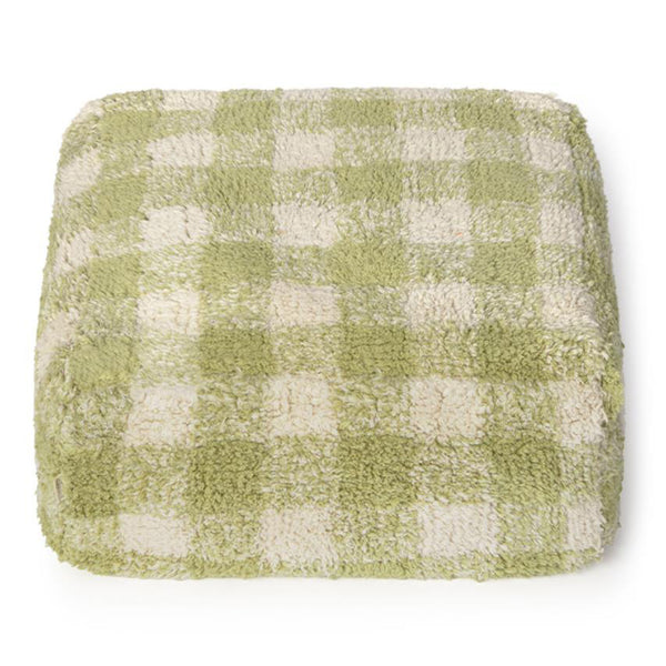 Vichy Matcha pouf