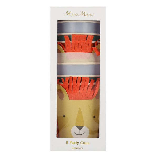 Animal Parade Party Cups (8x)