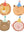 Animal Parade Party Plates (8x)